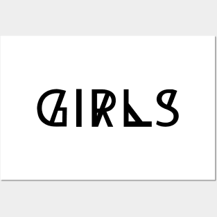 GIRLS Posters and Art